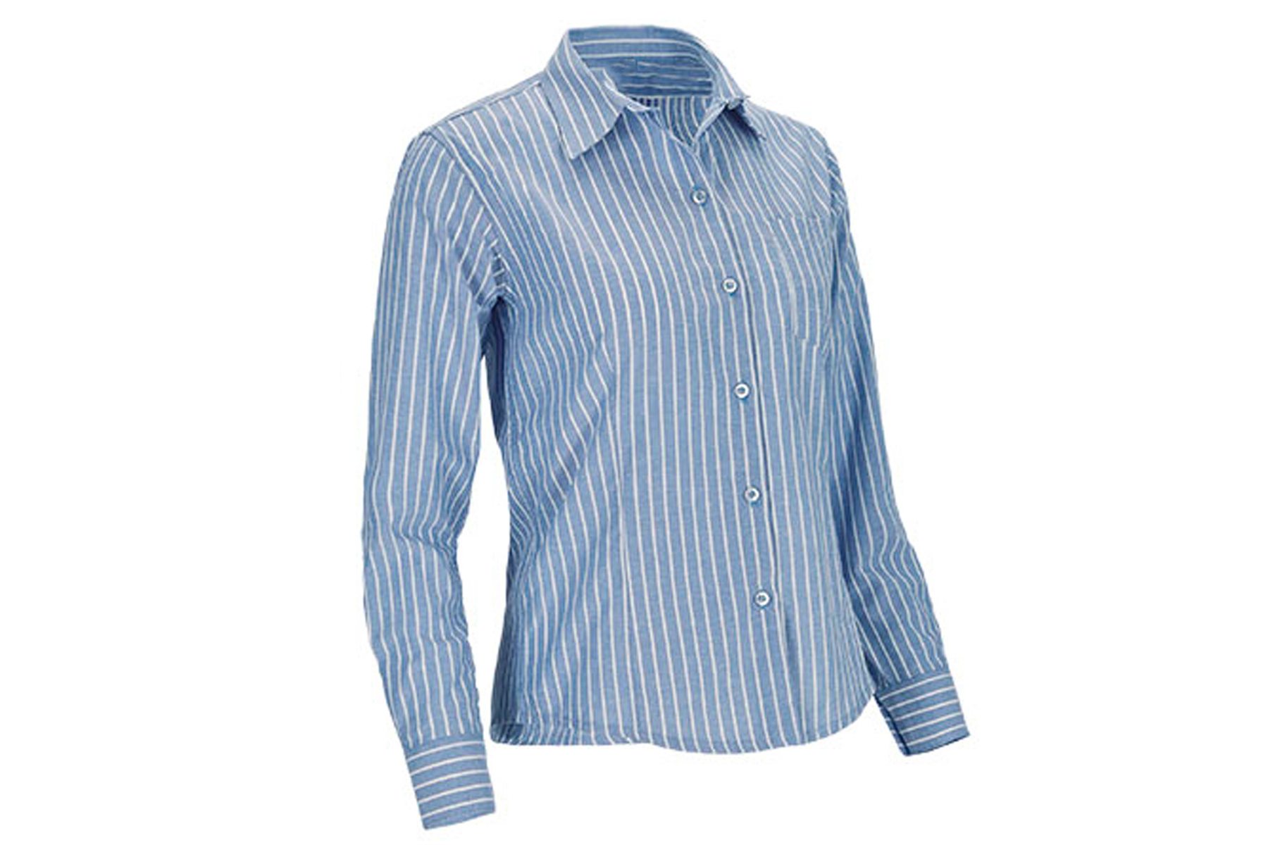 Camisa senhora manga comprida — vestuário profissional