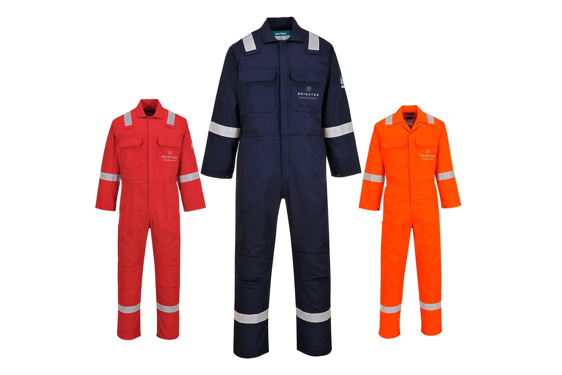 Flame resistant coverall — professional clothing