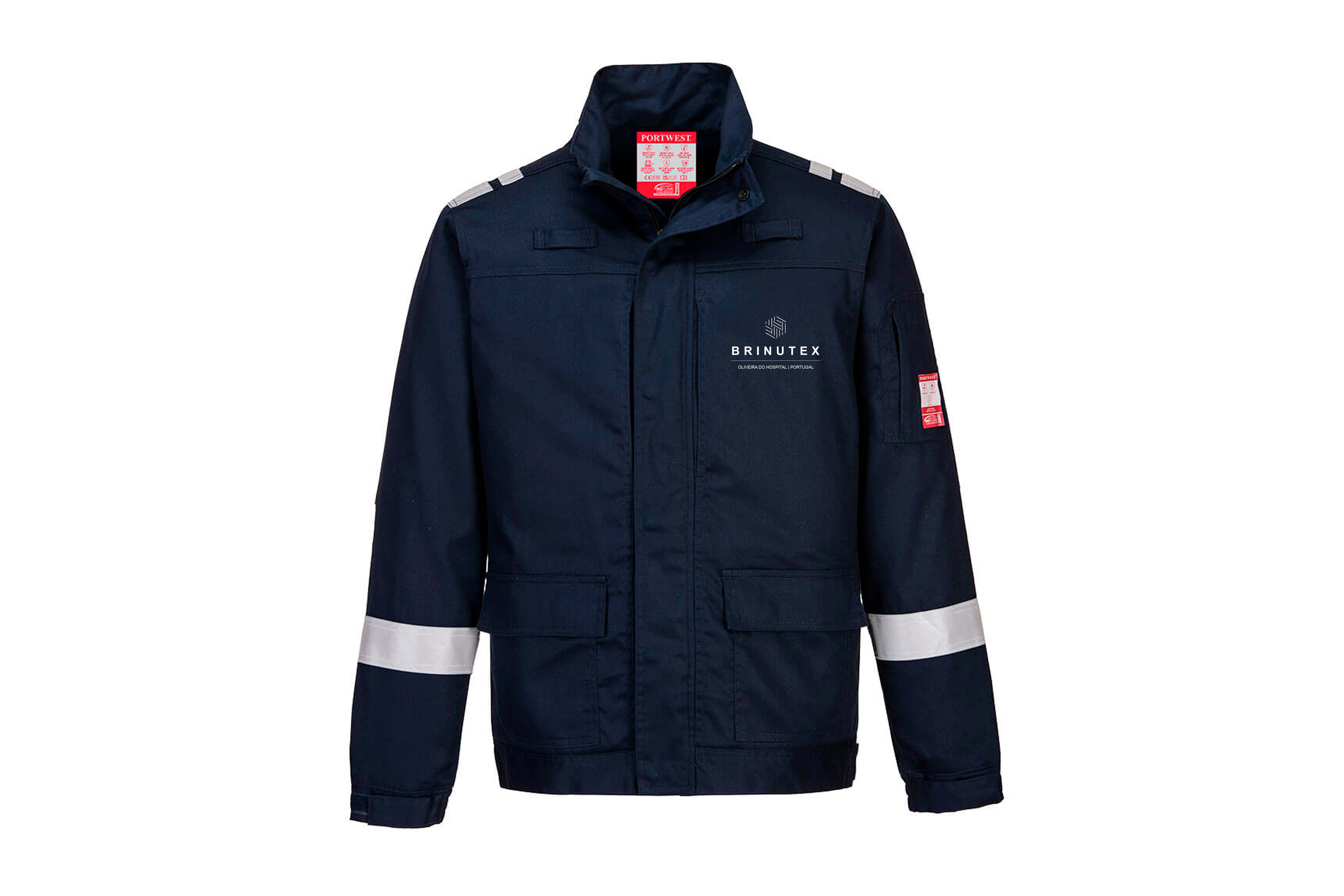 Flame resistant jacket — professional clothing