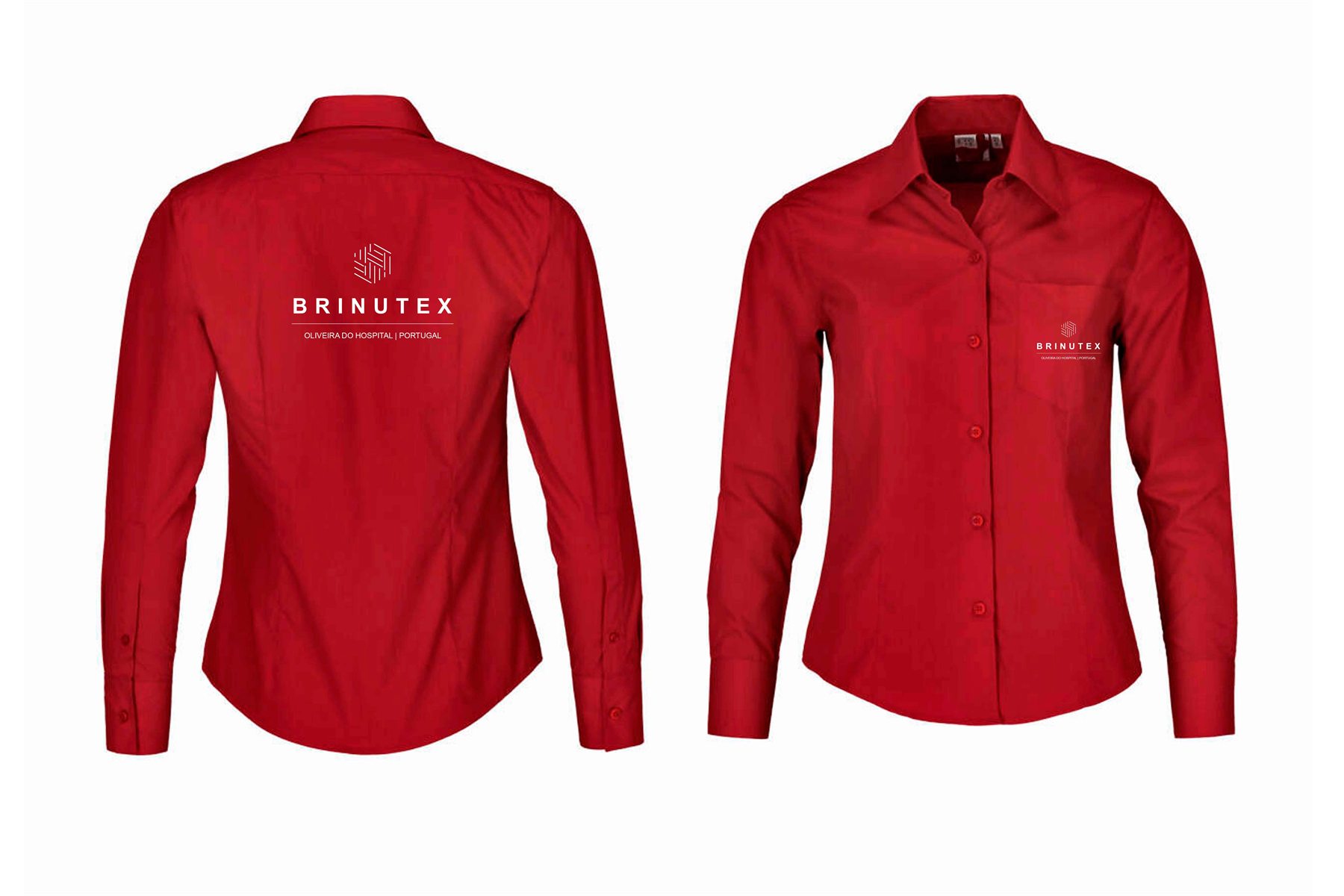 Women's long sleeve shirt — professional clothing